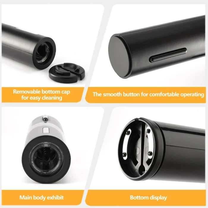 Abridor de garrafas de vinho, automático, cortador elétrico para abrir vinhos, acessório para cozinha, utensílios - Imagem 3