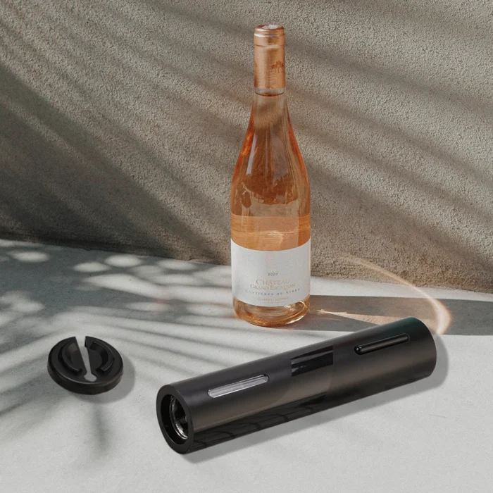Abridor de garrafas de vinho, automático, cortador elétrico para abrir vinhos, acessório para cozinha, utensílios - Imagem 6